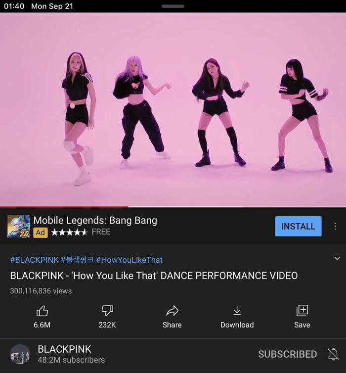 BLACKPINK - 'How You Like That' DANCE PERFORMANCE VIDEO 