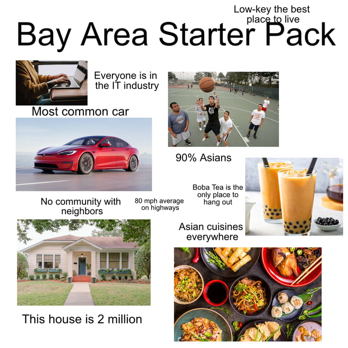 Bay Area Starter Pack 9gag