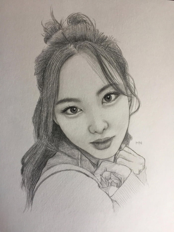 Happy Nayeon Day!~ drawn using mechpencil~ - 9GAG