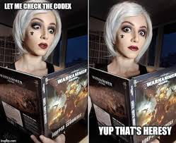 When you post Warhammer stuff in funny. - 9GAG