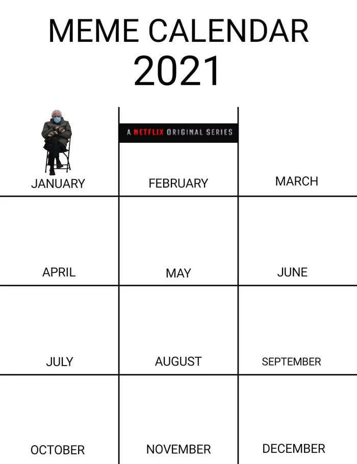 Meme Calendar 2021 - 9GAG