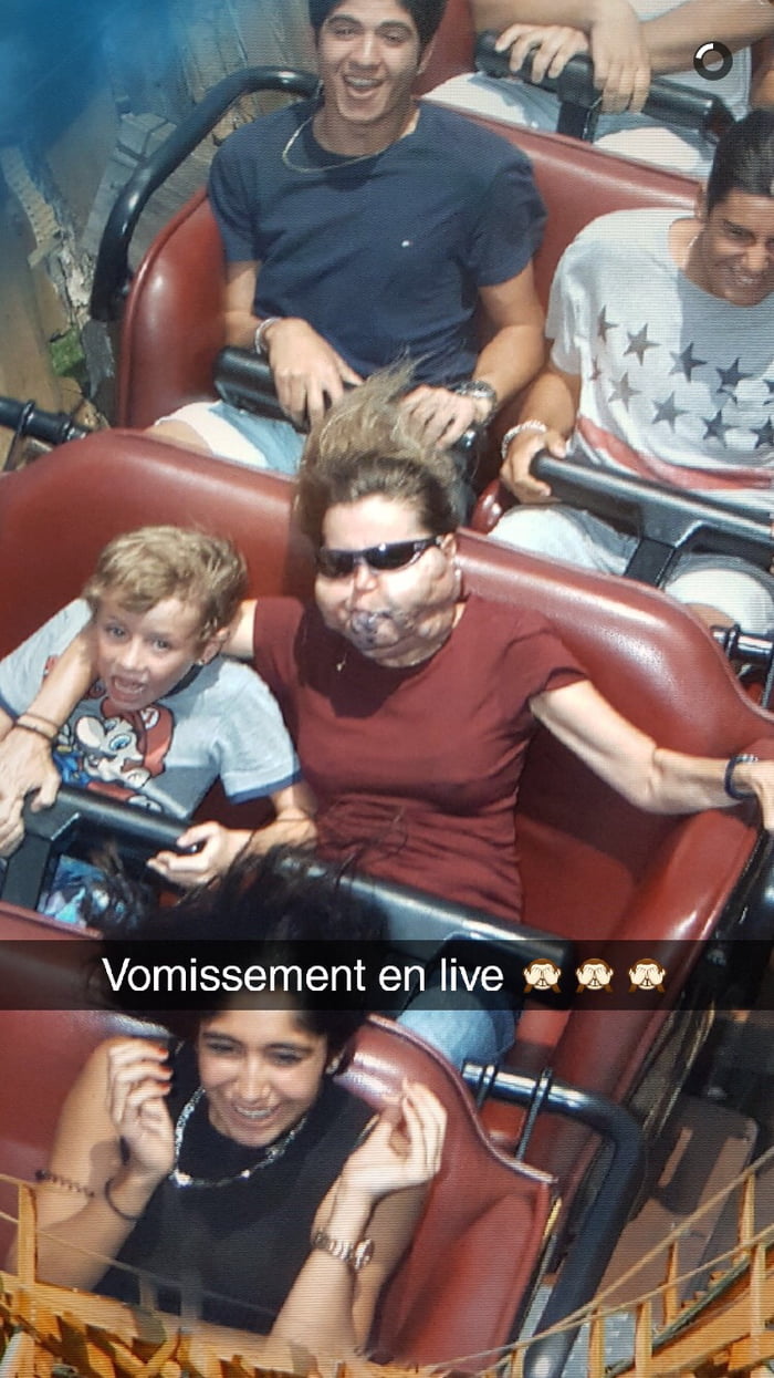 Vomit On Ride At The Photo I Admire That 9GAG