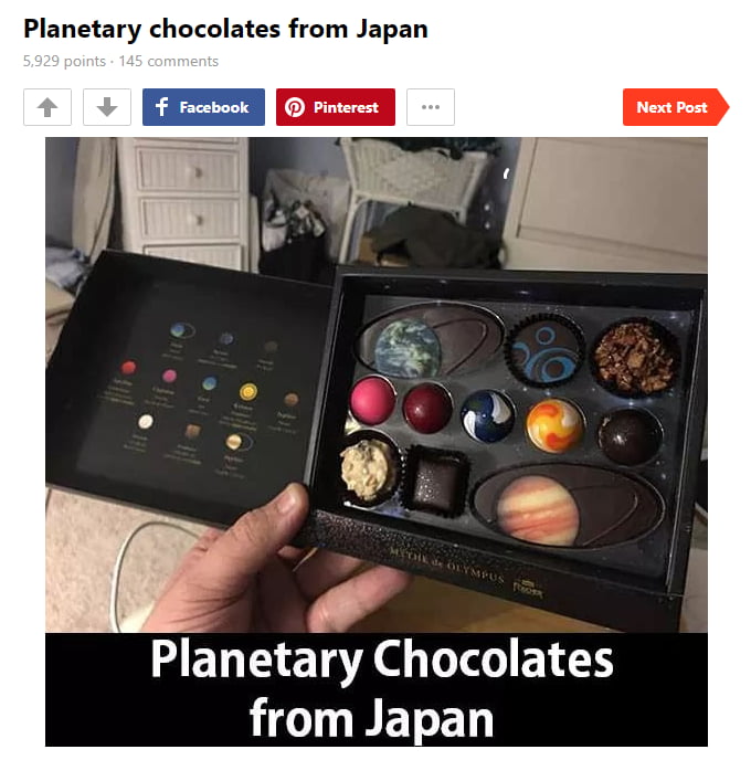 chocolates from Japan 9GAG