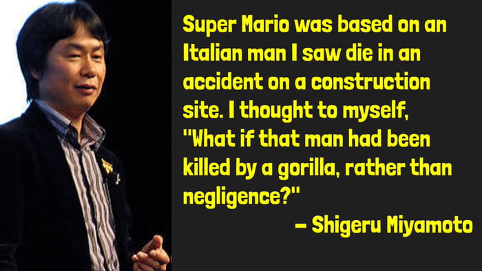 Please Stop This - quote by Shigeru Miyamoto - 9GAG