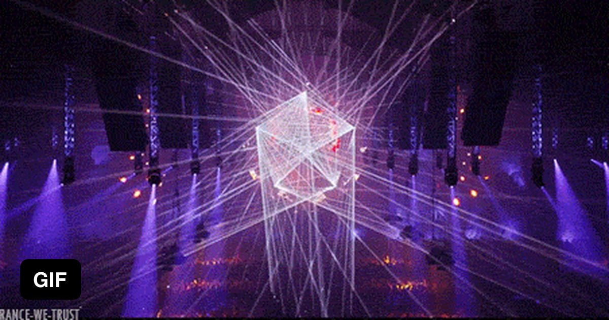 QDance has the best laser shows 9GAG