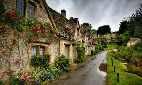 Village Cottages Bibury England 9gag