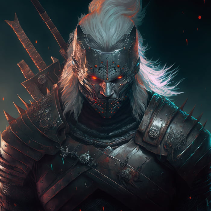 Ai Generated Cyber Samurai Geralt - 9gag