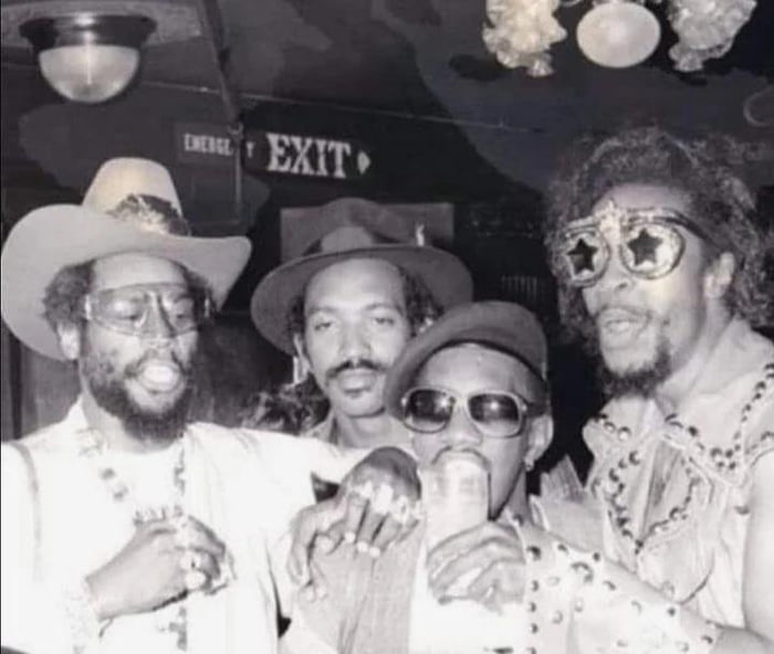 George Clinton, Eddie Hazel, Bernie Worrell & Bootsy Collins of ...