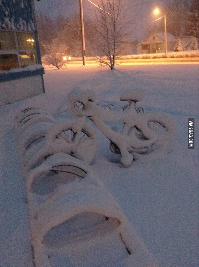 Canadian weather this morning (November 2, 2014) - 9GAG