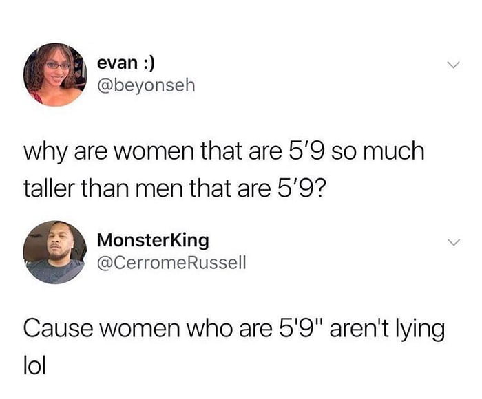 Guys Always Lying About Height 9GAG guys-always-lying-about-height-9gag