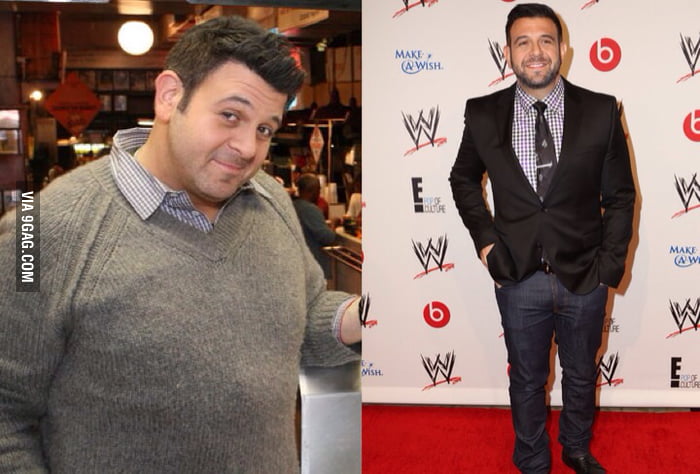 Adam Richman Host Of Man Vs Food Before And After Quitting The Show 9gag