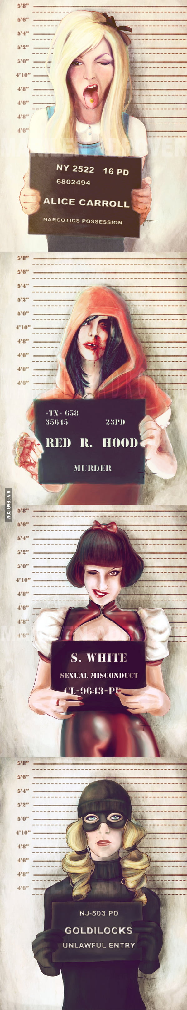 I like these 'Criminal' Princesses