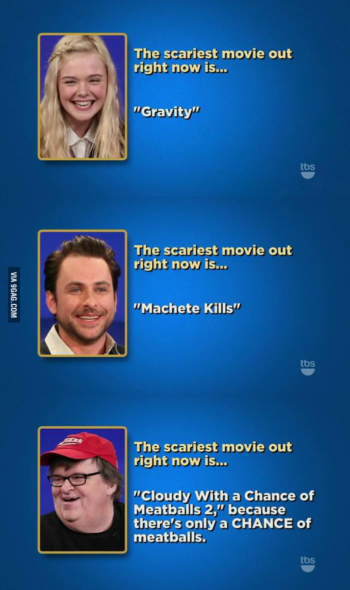 The scariest movie out right now is... - 9GAG