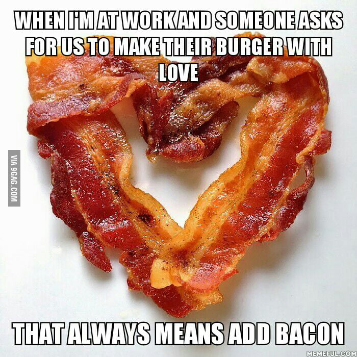 For Those That Say Pizza I Say Bacon 9GAG