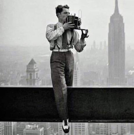 You know that famous picture of a bunch of construction workers sitting ...