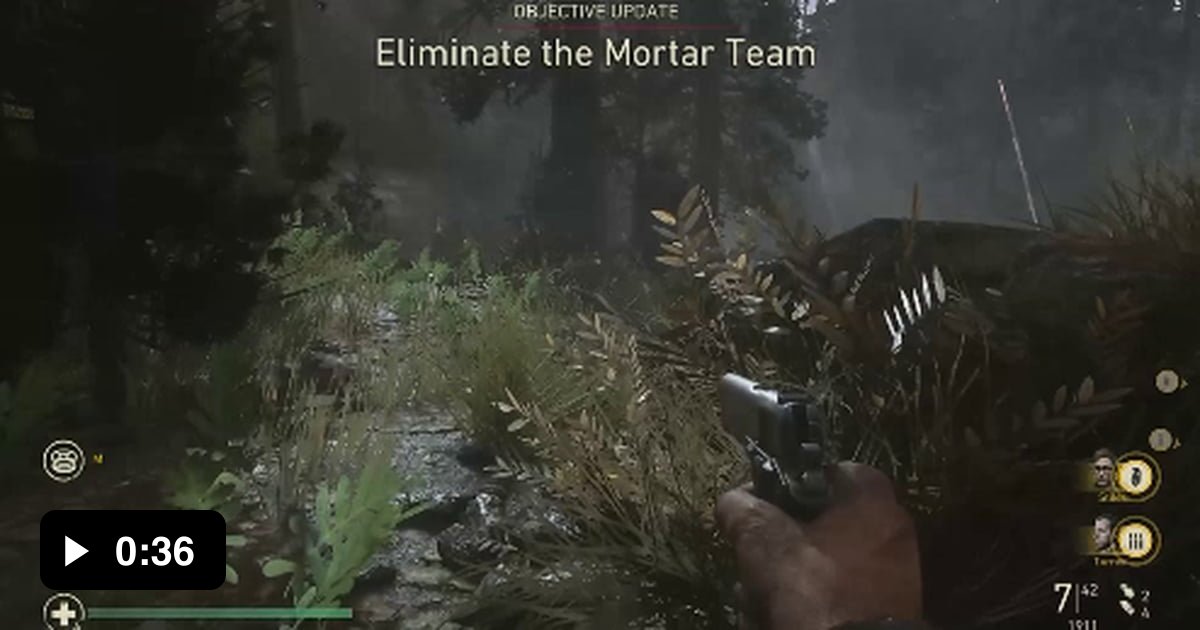 🎮Call of Duty WW II Eliminate the Mortar Team#callofduty #cod #codww2 # ...