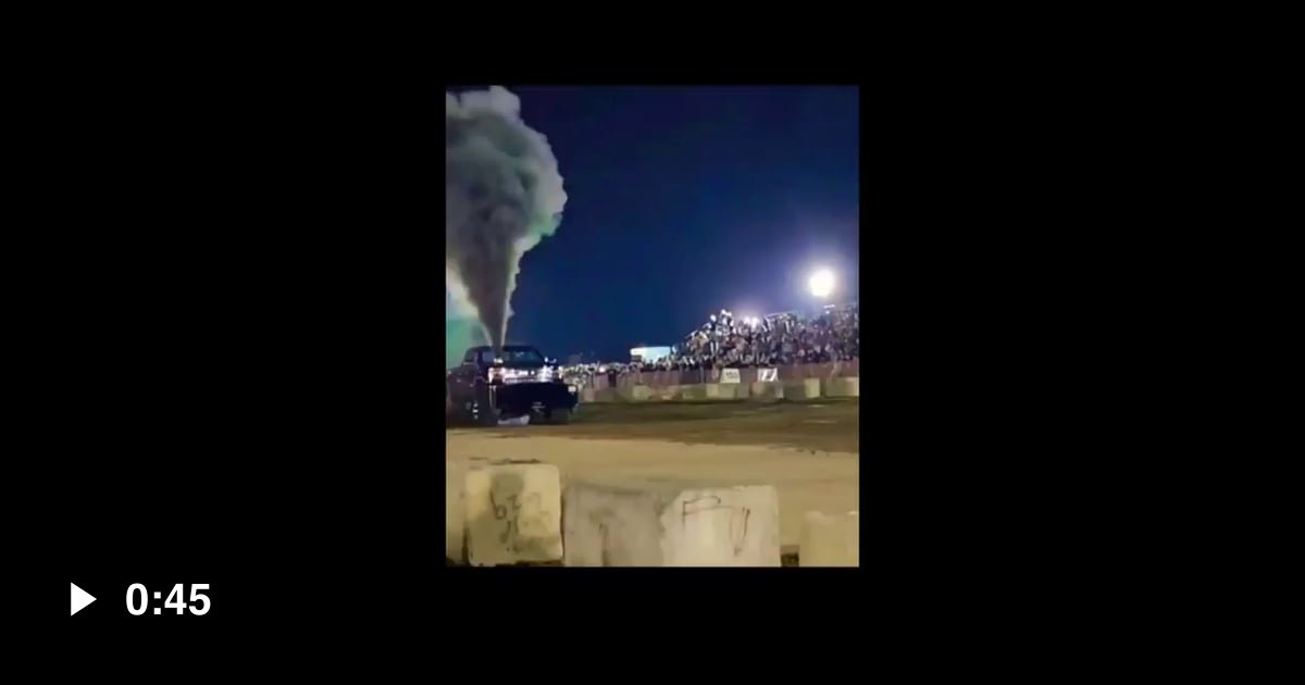 Truck Diesel Engine Runaway - 9GAG