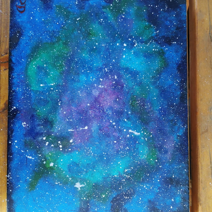 Finally i started painting after years of just thinking about it. Hope ...