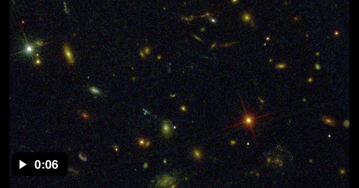 Hubble vs. b deep field image detail 9GAG