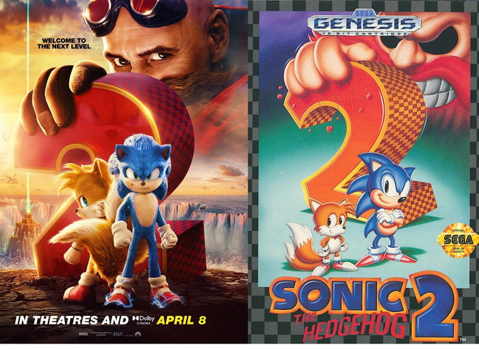 Sonic the Hedgehog 2' New Poster Released, Trailer Coming Tomorrow - 9GAG