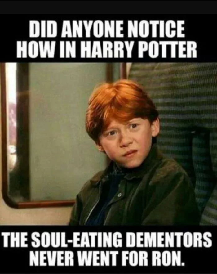 Is he a dementor?? - 9GAG