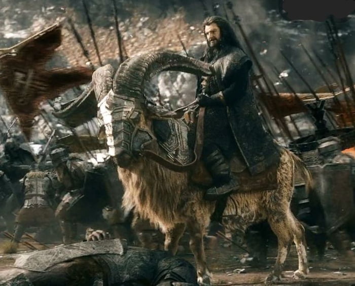 The War Goat in the Hobbit - Battle of the five Armies - is a pretty ...