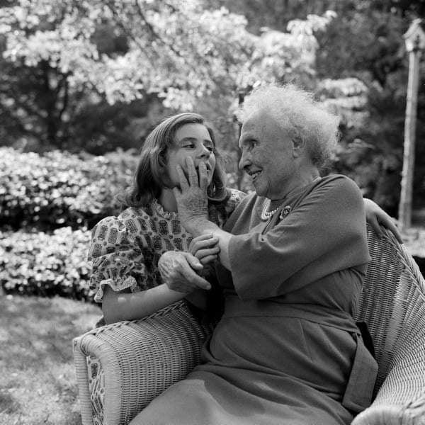 Patty Duke spent time with the real Helen Keller while filming "The