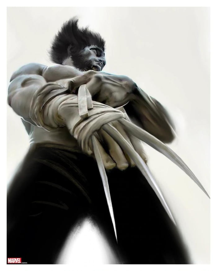 'Wolverine' by Mark Chilcott. - 9GAG