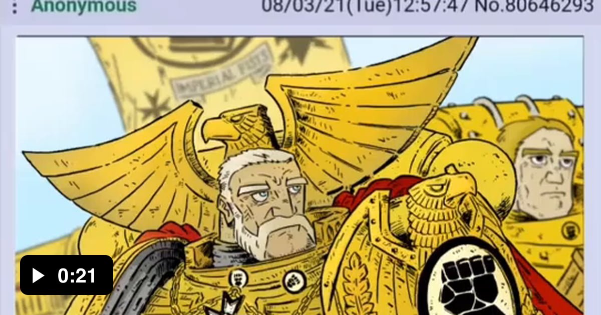 Rogal Dorn Upon His Return Tells The Emperor What He Has Been Doing For