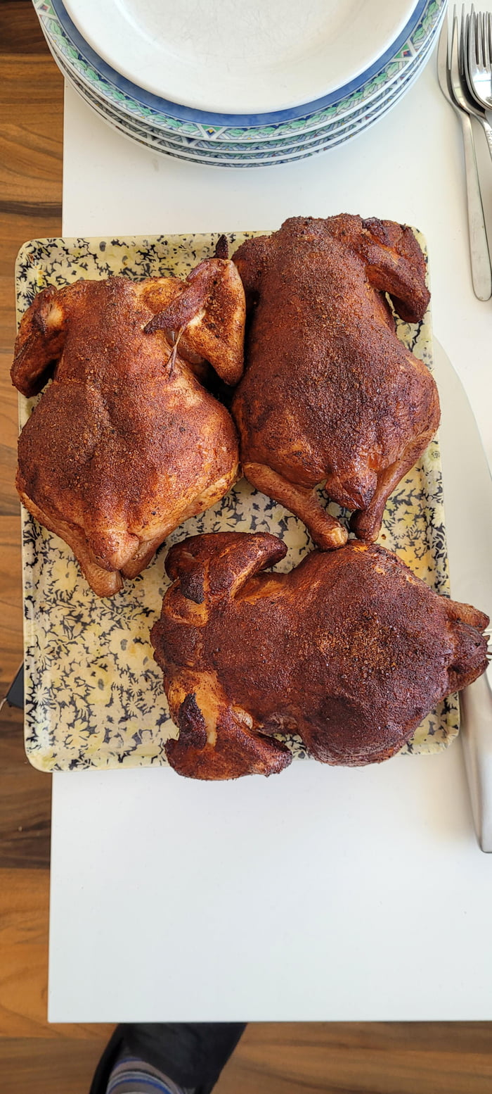 Cherry Wood Smoked Chicken 9GAG