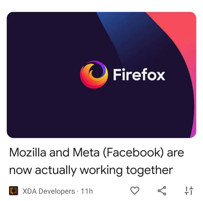 How dare you betray us Mozilla?? - 9GAG