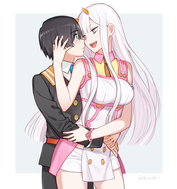 Hiro And Zero Two Original Concept 9gag