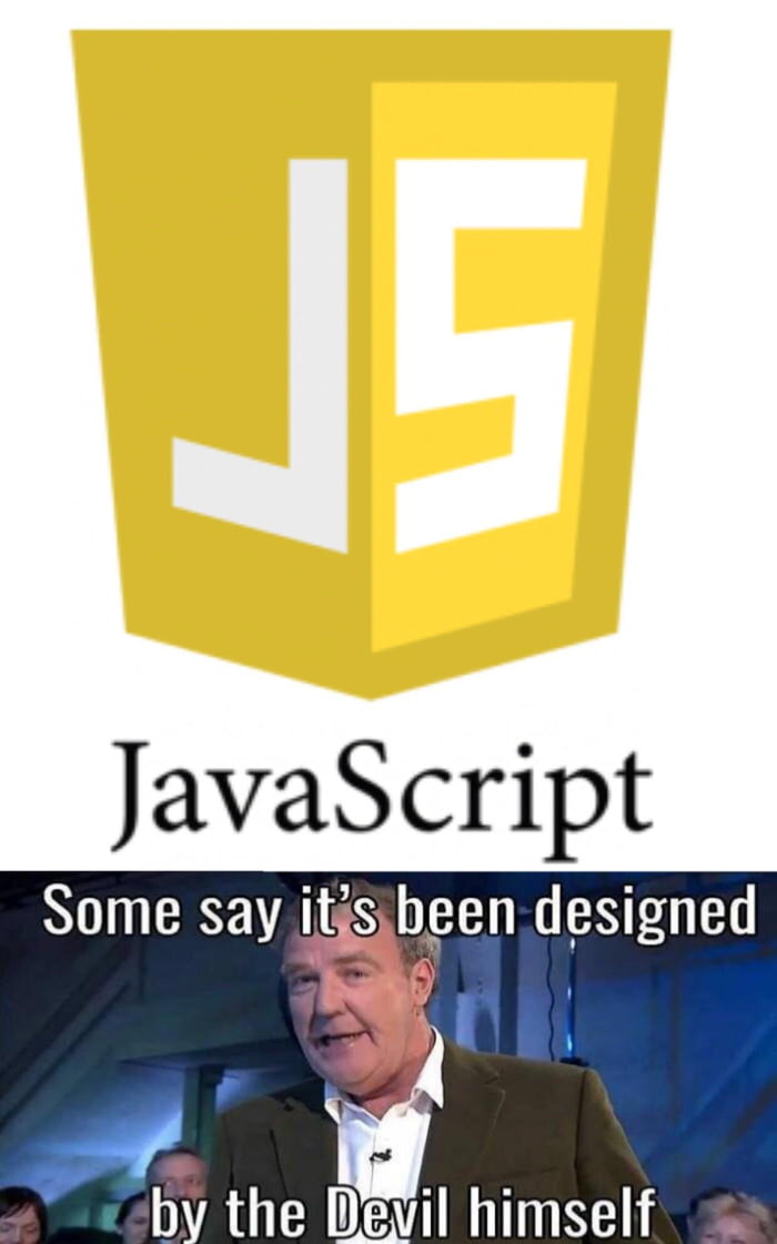 JavaScript == Devil - 9GAG