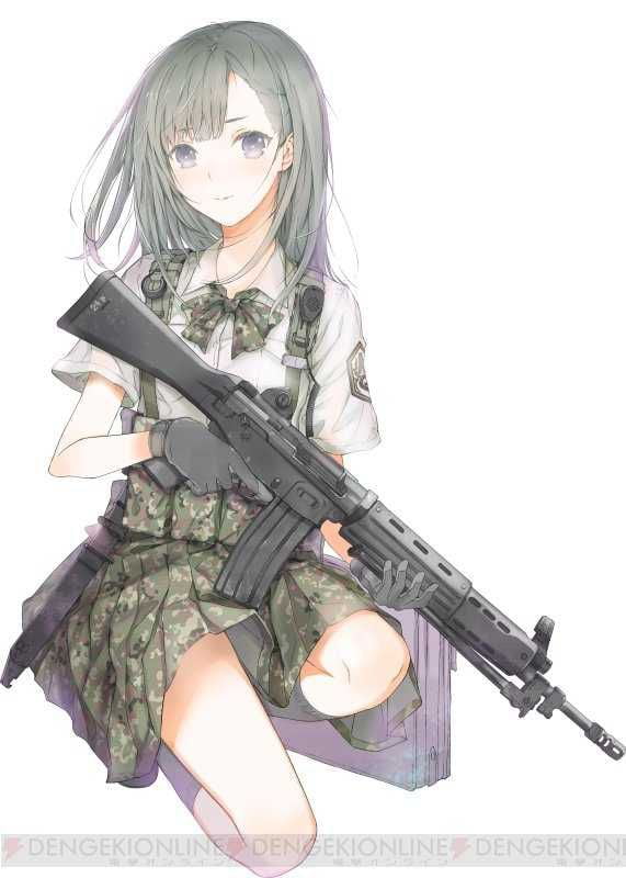 Anime girls with guns part 189. - 9GAG