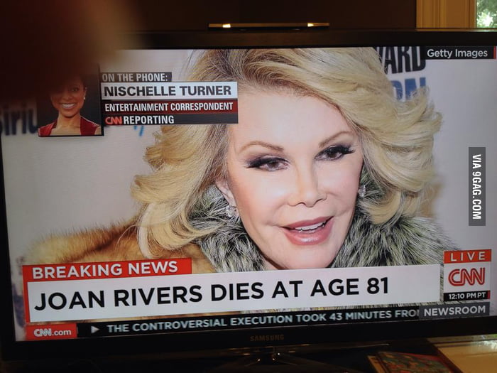 Joan Rivers Would Have Found This Hilarious 9GAG