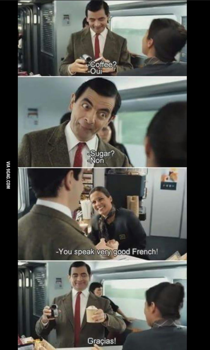 One of my favourite scenes from Mr Bean Holiday! - 9GAG