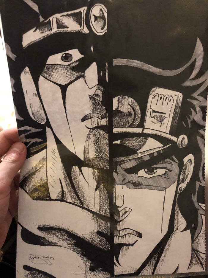 My gf drew this for me im overjoyed - 9GAG