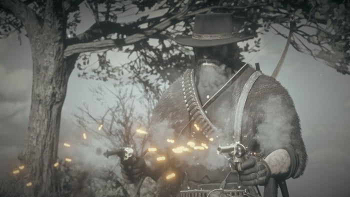 [Random RDR2 post] the Stalker Hat really is good for going on a ...