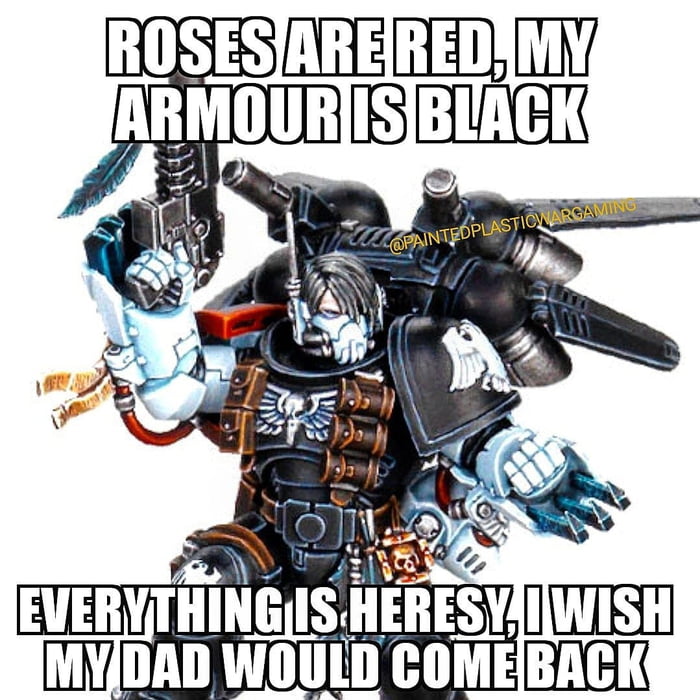 Everyone, the new Raven Guard Chapter Master. 9GAG