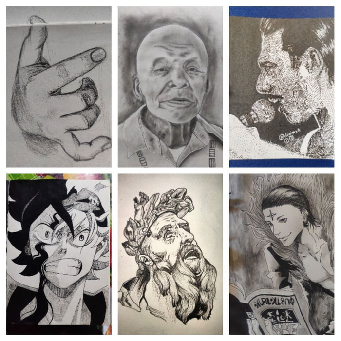 Got so bored on quarantine that I learned how to draw, started drawing ...