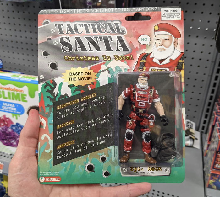 Tactical Santa, bane of the naughty - 9GAG