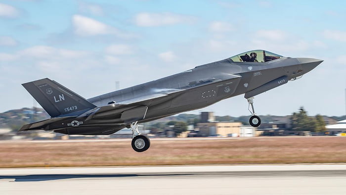 Biden just announced two more squadrons of F35s will be deployed to the ...