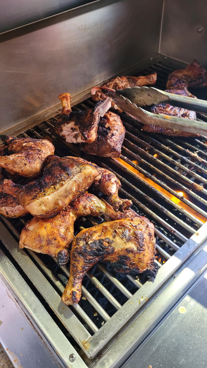 Grilled Chicken Quarters - 9GAG