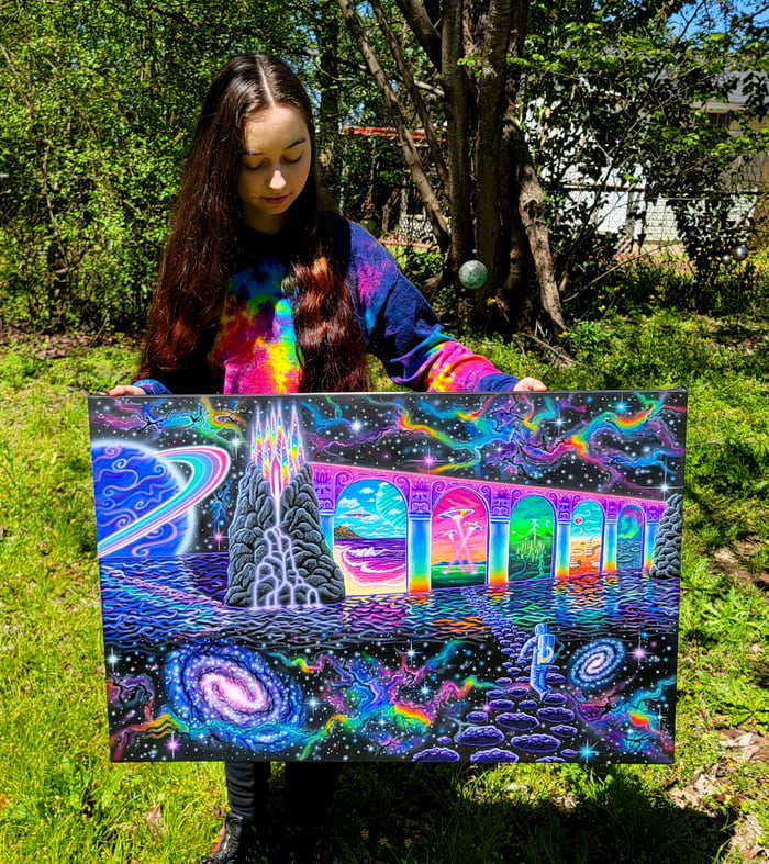 Finished this painting and wanted to share! - 9GAG