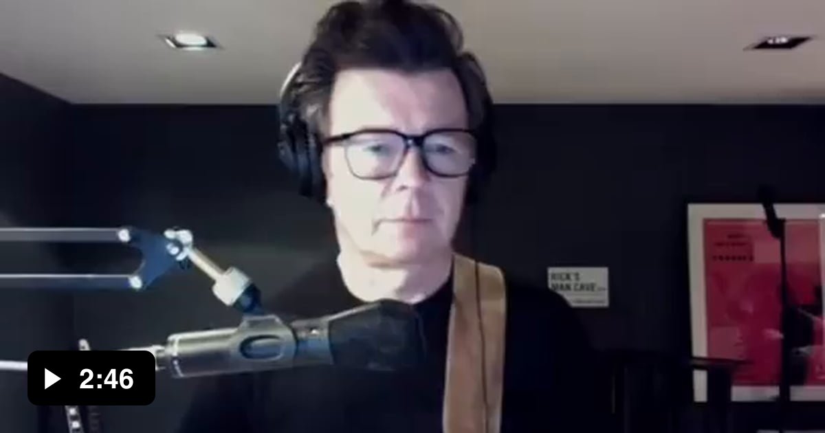 This Is The First Time Ive Ever Heard Rick Astley Swear Gag