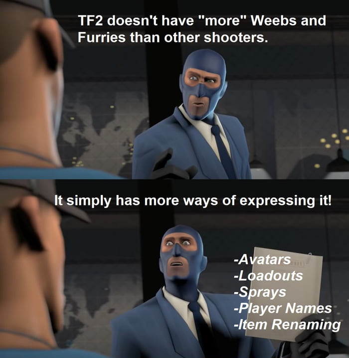 Lovely community. Only in TF2 you will see world's most antisemitic man ...