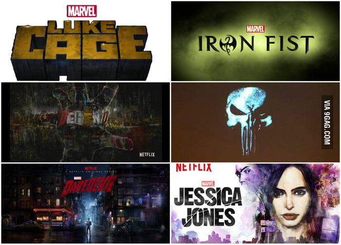 All upcoming MCU(Netflix) shows. All Confirmed. - 9GAG