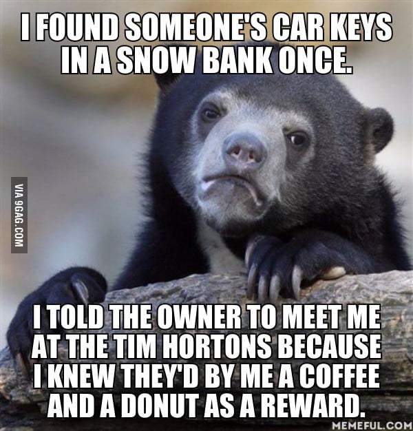 I took advantage of Canadian politeness - 9GAG