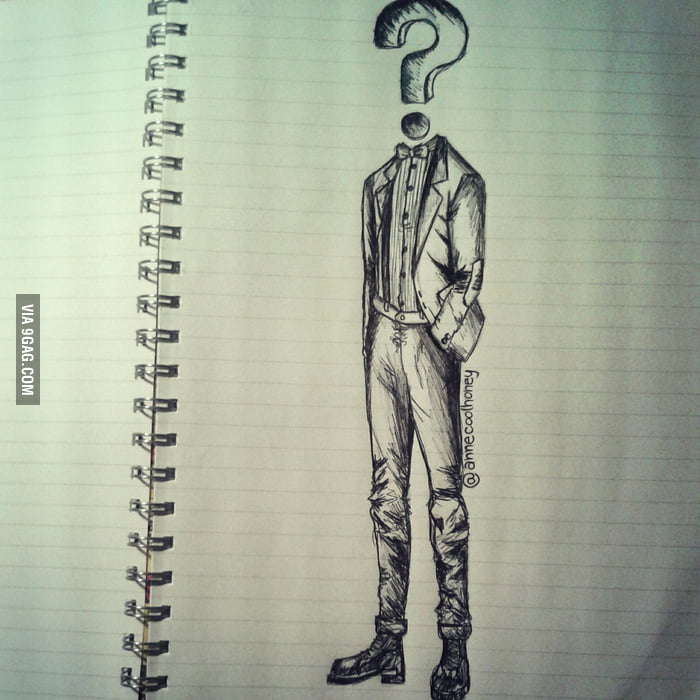 My drawing of "Doctor Who?" Hope you guys like it. - 9GAG