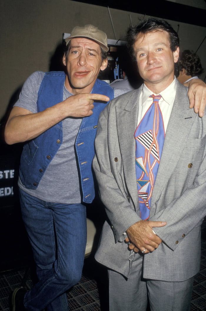 Actor, comedy writer, James Varney pointing out true comic genius in
